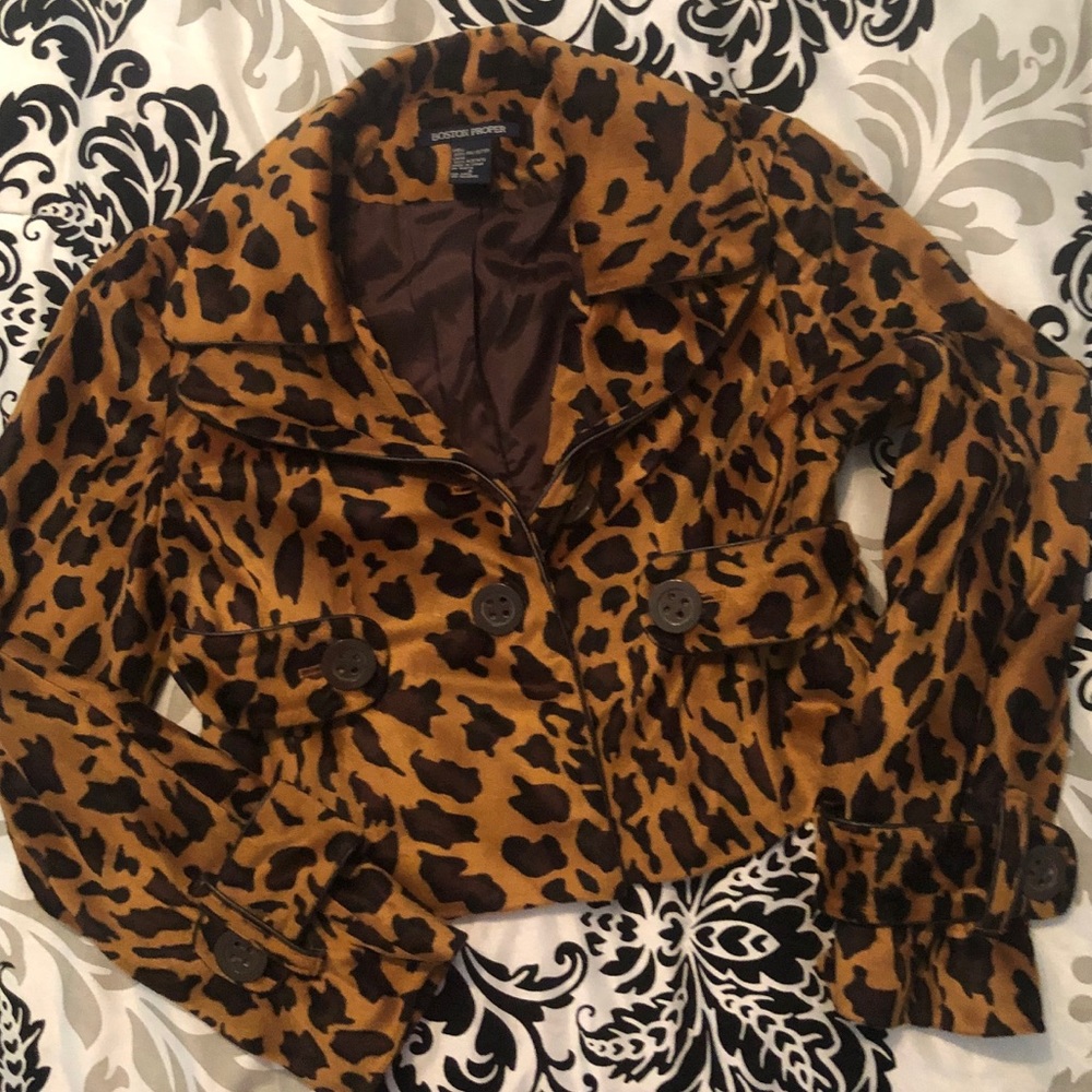Leopard Print Jacket